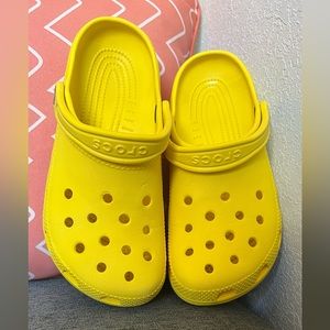 Yellow Crocs